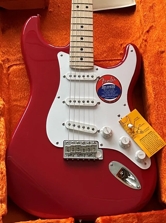 2025 Fender Stratocaster Eric Clapton Artist Series Torino Red Unplayed - Image 1