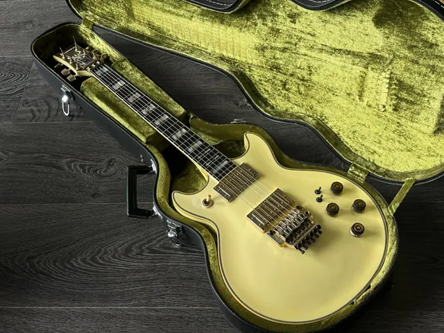 1986 Ibanez Artist AR350 PLT Super Edition Pearl White Floyd Rose - Image 1