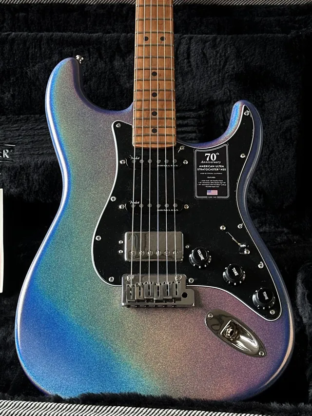 Fender 70th Anniversary American Ultra Stratocaster HSS Amethyst - Image 1