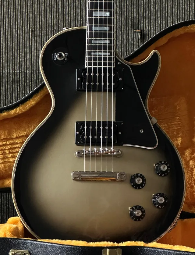 2024 Gibson Les Paul Custom 1968 Historic Silverburst Custom Shop - Image 1