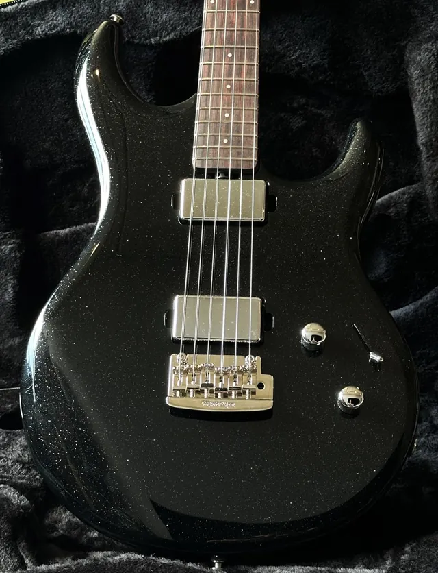 Music Man Luke 4 Black Sparkle Steve Lukather Mint - Image 1