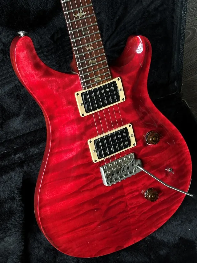 1987 PRS Custom 24 "Pre-Factory" Quilt Maple Brazilian Rosewood Board & CITES - Image 1