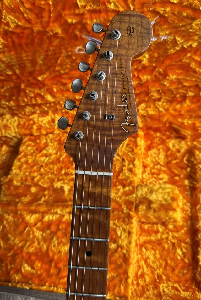 Fender Vincent van Trigt Masterbuilt Custom Shop Roasted Flamed Maple Neck Relic