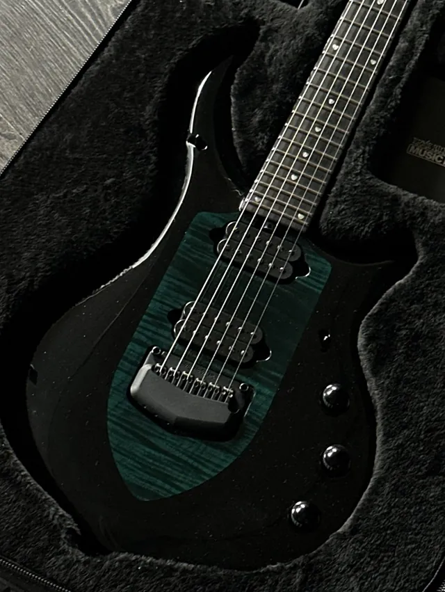 Ernie Ball Music Man John Petrucci Majesty 6 Emerald Sky Finish - Image 1