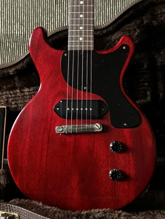 2024 Gibson Custom Shop 1958 Les Paul Junior Double Cut Reissue Cherry VOS - Image 1