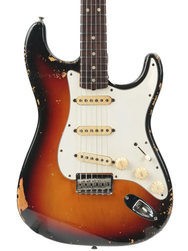 Fender Stratocaster Hardtail 3 Color Sunburst 1970 - Image 1