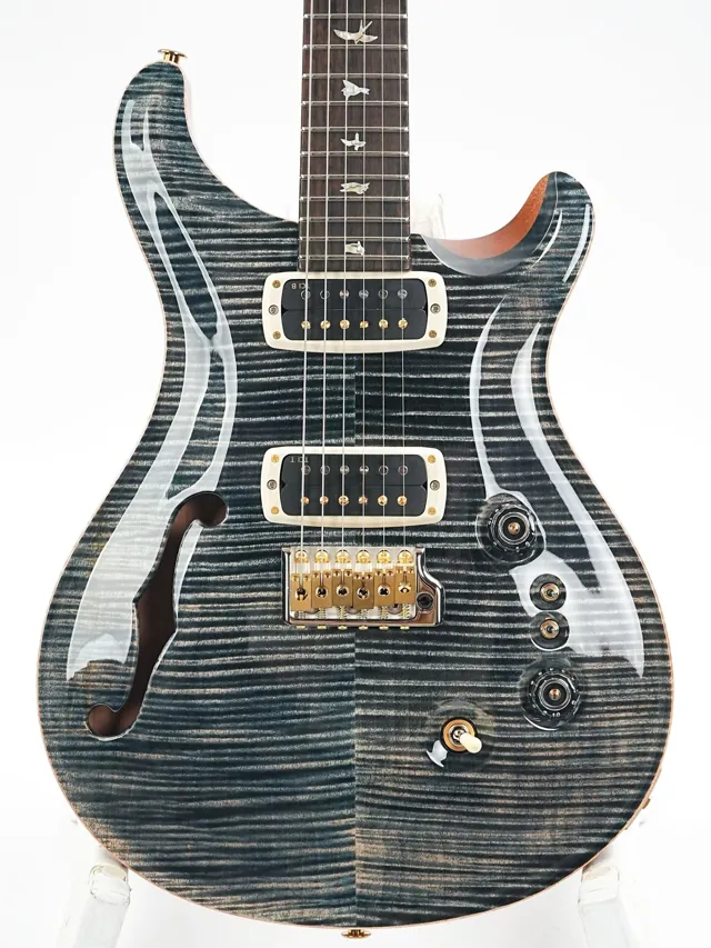 PRS 40th Anniversary Custom 24-08 Semi-Hollow Limited Edition Faded Whale Blue 2025 - Image 1