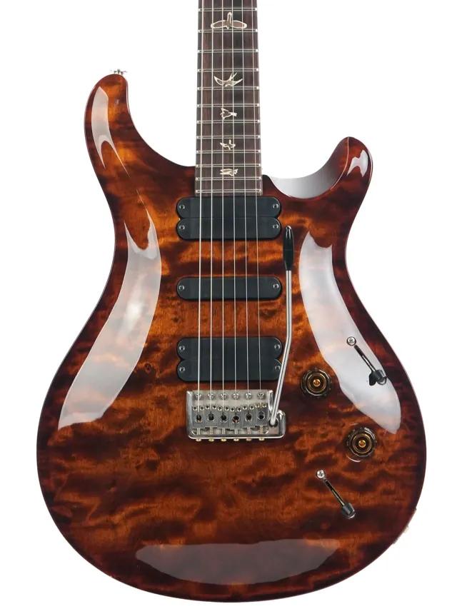 PRS 513 One piece Quilted Maple Top Black Gold 2011 - Image 1