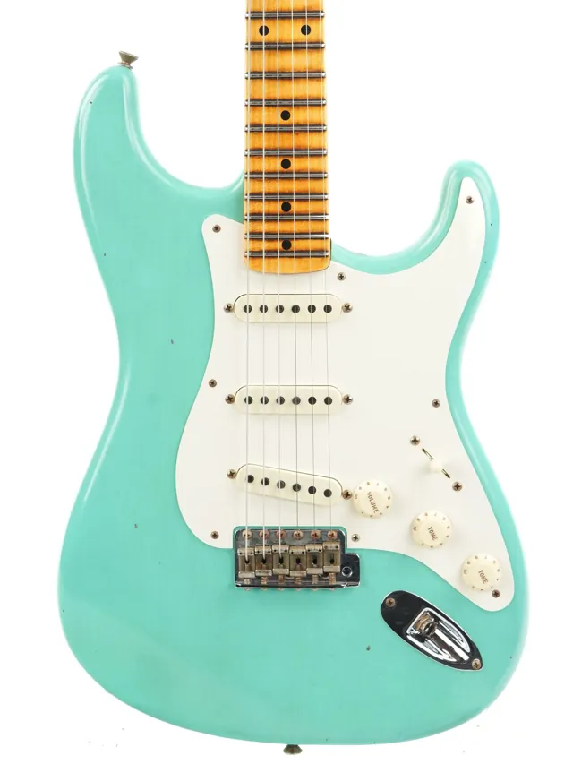Fender Custom Shop LTD 57 Stratocaster Seafoam Green Journeyman Relic 2021 - Image 1