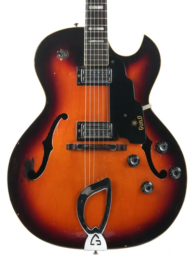 Guild CE100D Capri Sunburst 1964 - Image 1
