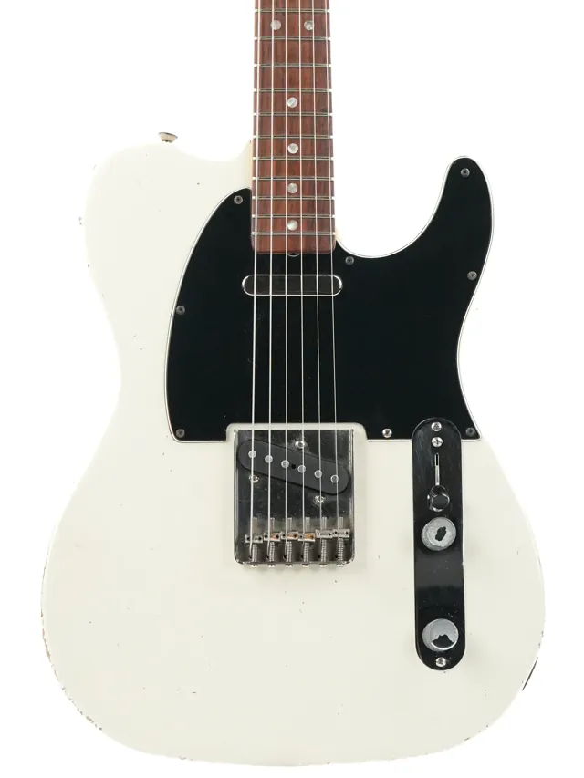 Fender Telecaster Vintage White Refin 1980 - Image 1