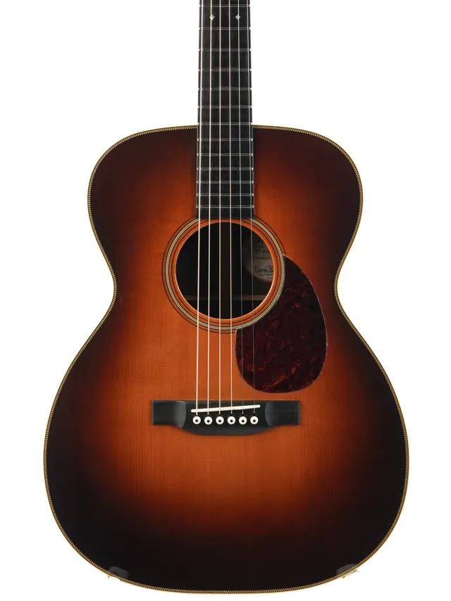 Bourgeois OM Aged Tone Adirondack Madagascar Sunburst 2015 - Image 1