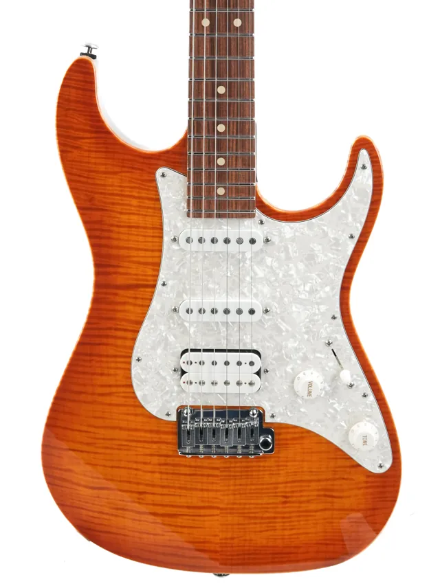 Suhr Standard Plus HSS Trans Honey Amber Burst 2024 - Image 1