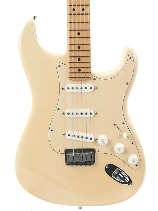 Fender American Stratocaster Hardtail Olympic White 2006 - Image 1