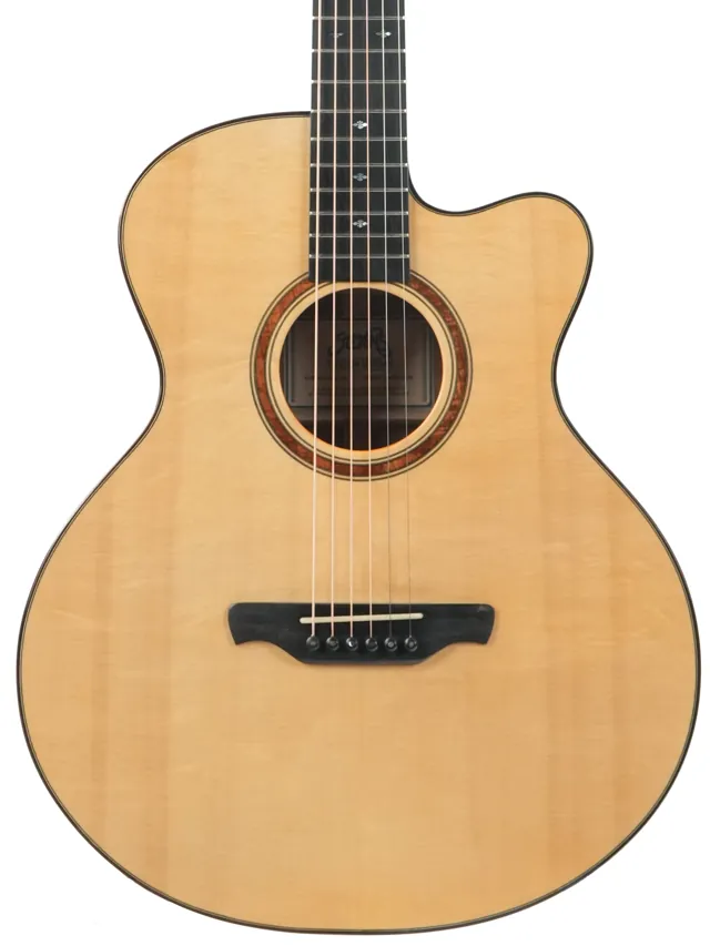 Stevens CA Custom Flamed Koa Bear Claw Spruce 2023 - Image 1