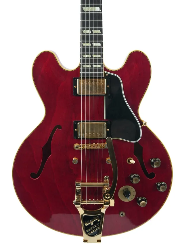 Gibson Custom Back to the Future 1955 ES345 Collectors Edition Light Aged Cherry Red #A55053 2025 - Image 1