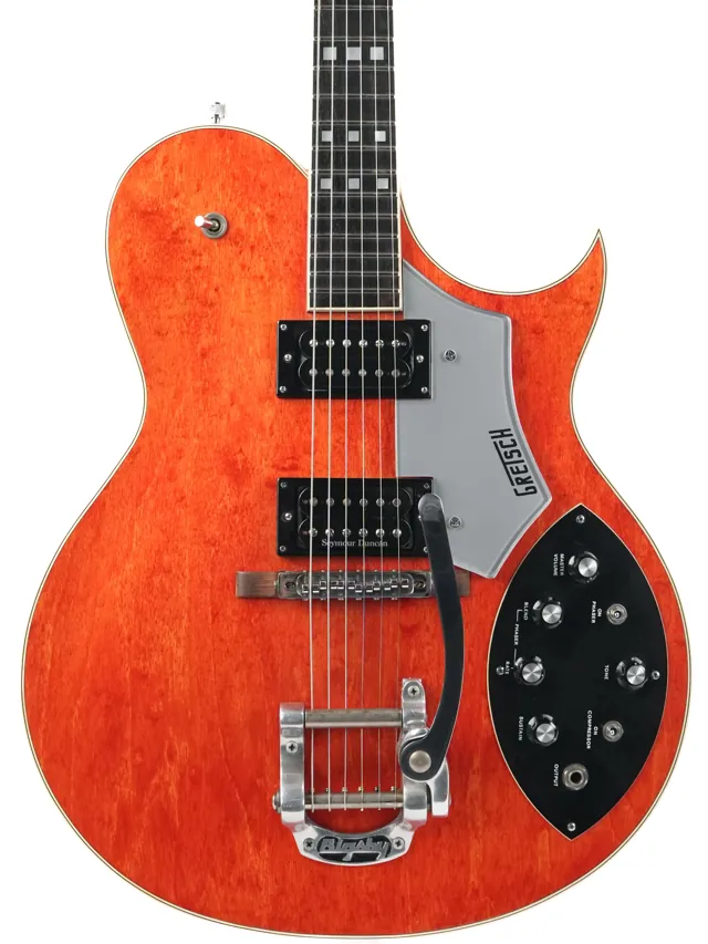 Gretsch Atkins Super Axe Orange 1978 - Image 1