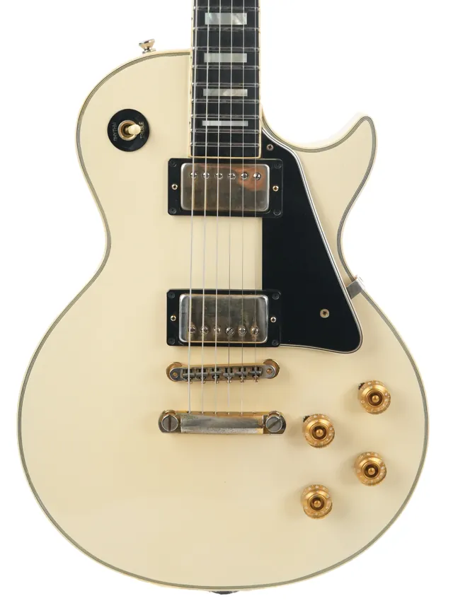 Gibson Les Paul Custom Alpine White Refin 1976