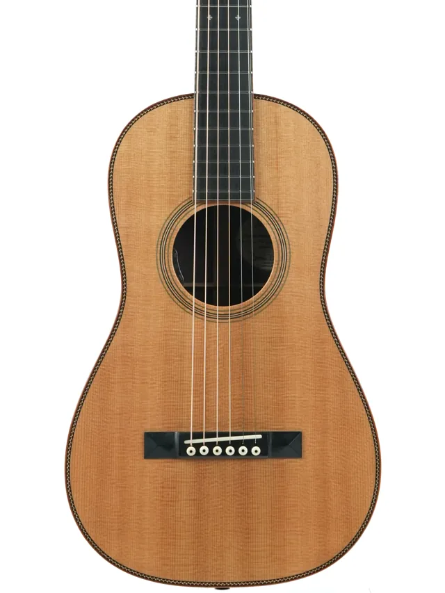 Bourgeois DB Signature Piccolo Parlor Madagascar Rosewood Sinker Spruce 2023 - Image 1