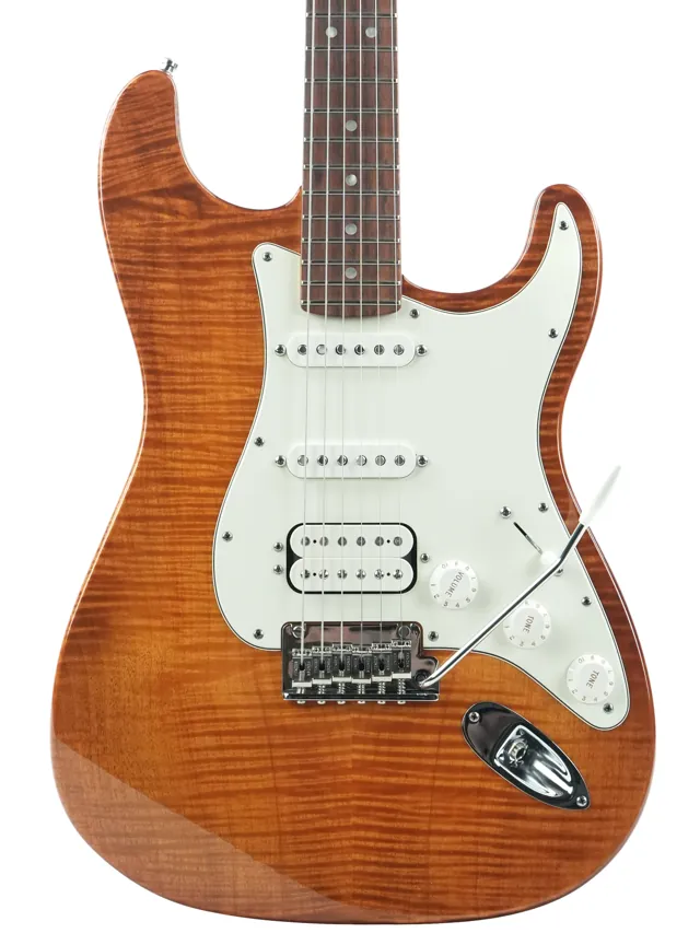 Fender American Select Stratocaster HSS Antique Burst 2012 - Image 1