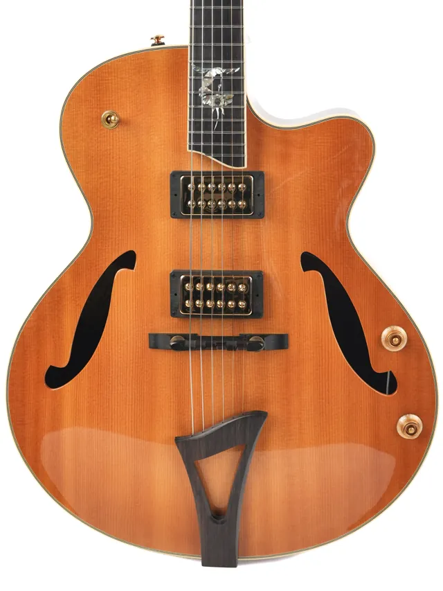 Joe Striebel Archtop 17 Hummingbird Natural 2005 - Image 1