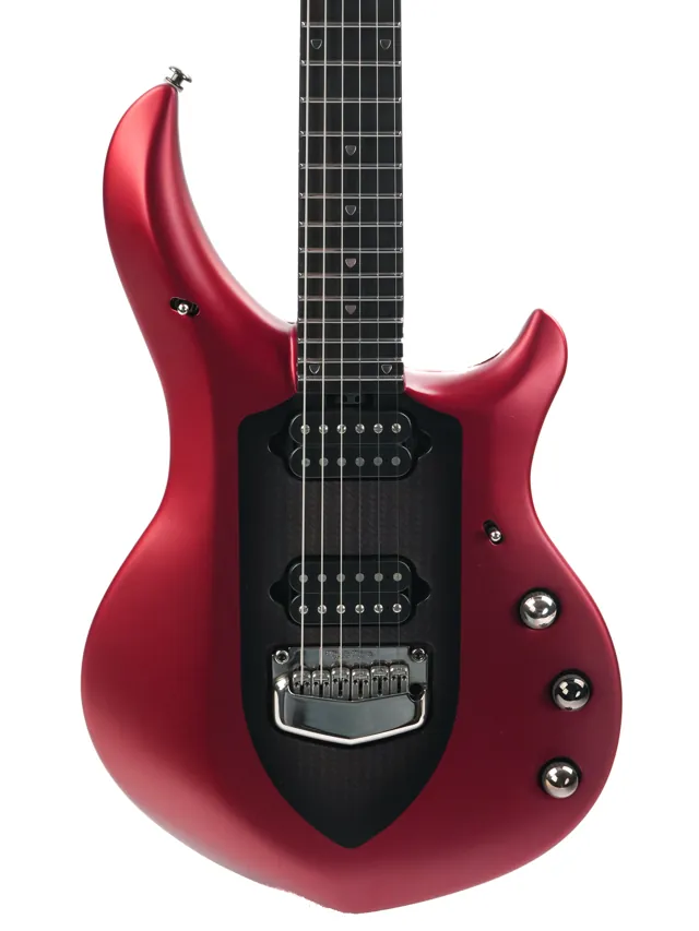 Ernie Ball Music Man Majesty 6 Iced Crimson 2015 - Image 1
